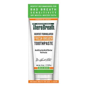 TheraBreath toothpaste 