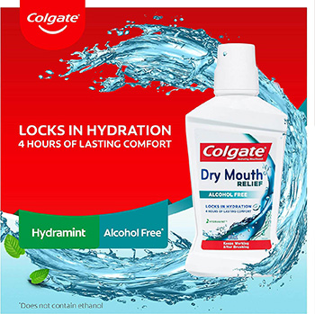 Colgate Hydris Dry Mouth Mouthwash